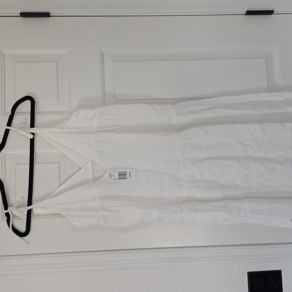 L*Space Elegant White Maxi Dress Sz Sm Nwt - Picture 6 of 8